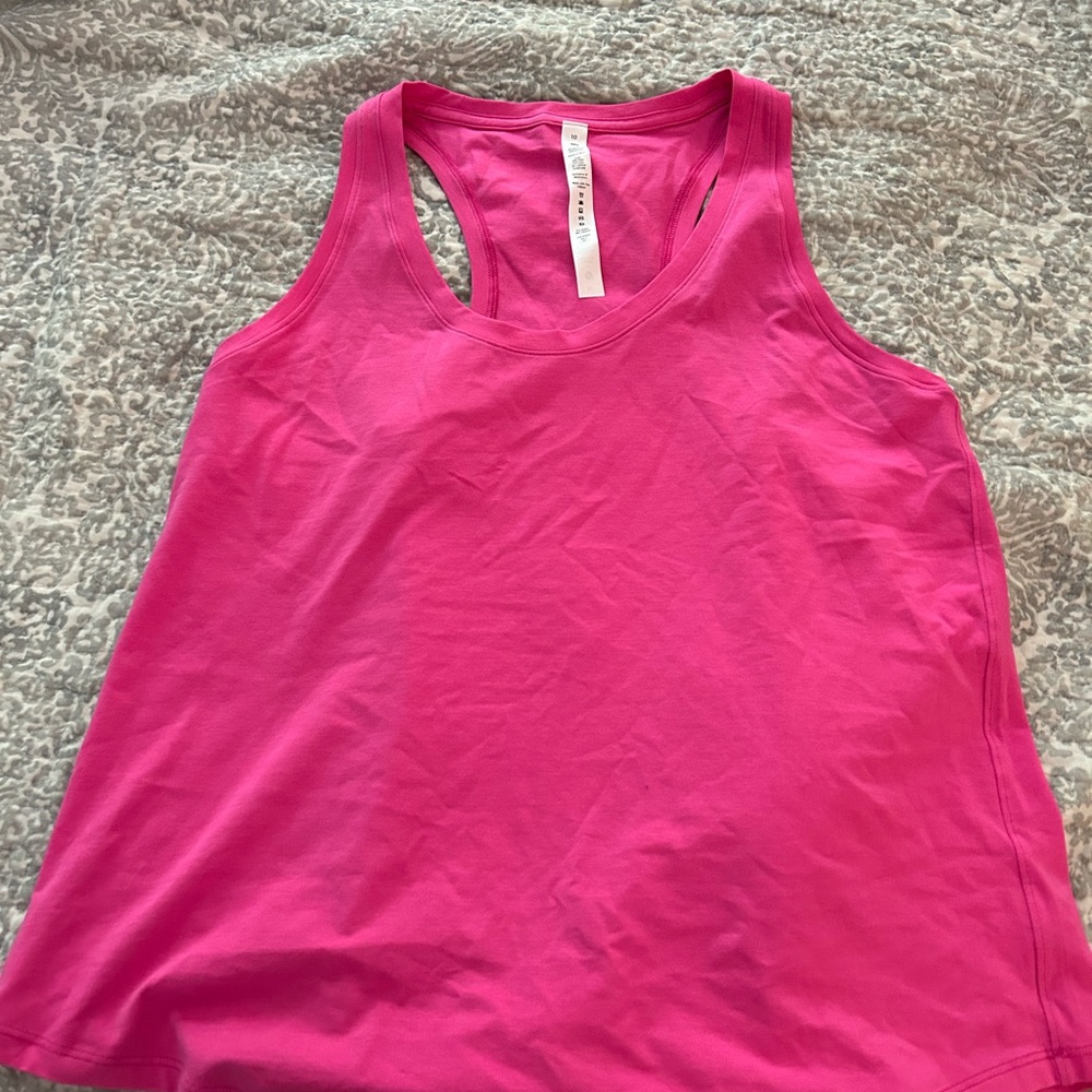 Hot pink LULULEMON Tank